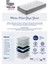 Melisa Tek Kişilik Full Ortopedik Visco Yatak Antibakteriyel ve Paket Yaylı Sistem 6