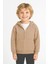 Kız - Erkek Çocuk Basic Fermuarlı Kalın 3 Iplik Kışlık Okul Sweat AK1815 1