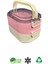 Lunch Box Pembe Beslenme Kutusu Yemek Saklama Taşıma Kabı 5