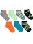 Neon 7 Lı Ptk-B 5pr Çok Renkli Erkek Çocuk 7 Li Çorap 1