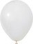 50 Adet 12 Inç 30 cm Pastel Beyaz Balon Doğum Günü Iç ve Dış Mekan Süsleme 1