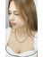 Top Zincir, Kombin Model, Paslanmaz Çelik Kolye 117, Altın Renk Uzunluk 46cm 2