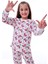 2'li Paw Patrol ve Sevimli Sky Desenli Kız Çocuk Pijama Takımı 3