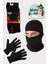Erkek Termal Polar Bere Boyunluk Karmaskesi Çorap Setleri 1