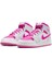 Air Jordan 1 Mid Bred Toe (W) Unisex Spor Ayakkabı 2