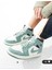 Air Jordan 1 Mid Bred Toe (W) Unisex Spor Ayakkabı 2