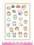 Mood Sticker /sevimli Karakter Çıkartma Sayfaları Ajanda, Bullet Journal,laptop/matara 1