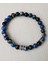 Mavi ve Siyah Varisit Doğal Taş Bileklik MDB341 1