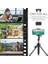 Akıllı Telefon Tutucu, Tripod Montaj Adaptörü, Klipsli Konnektör Başlığı, Selfie Çubuğu Başlığı, Seyahat Mini Tripod 3
