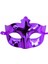Mor Renk Kostüm Partisi Ekstra Parlak B Maskesi 15X10 cm 1