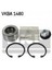 BAHB633966BB Ön Teker Rulmani Volvo S40 1.6 1.8 1.9 2.0 T 1999-2004 V40 1.6 1.8 1.9 2.0 T 1999- 93BX1K018AA-C2S8276 Dpmah 1