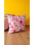 45X45 Pembe Kırlent ( Içi Dolu) Salon Minderi Teras Minderi Sandalye Minderi Koltuk Minderi Yastık 3