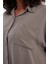 Kadın Oversize Poplin Gömlek 3