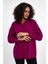 Kadın Oversize Poplin Gömlek 4