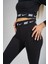 NSW Club Yüksek Bel Leggings Kadın Siyah Tayt 2