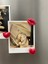 Dekoratif Buzdolabı Magnet Seti – Kalpli ve Dudaklı Fotoğraf Not Tutucu Magnet, Polaroid Tutucu Hediyelik Magnetler 7