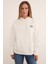 3 Iplik Fiyonk Işlemeli Kapüşonlu Sweatshirt 7
