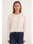 Çizgili Crop Triko Bluz 6