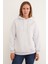 3 Iplik Basic Oversize Kapüşonlu Sweatshirt 1
