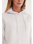 3 Iplik Basic Oversize Kapüşonlu Sweatshirt 5
