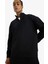 Boxy Fit Dik Yaka Yarım Fermuarlı Skuba Dalgıç Kumaş Sweatshirt E9363AX25AU 1