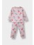 Kız Bebek Pijama Takımı Çiçek Desenli Uzun Kollu Üst Uzun Alt F0630A525AU 1