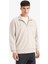 Vikings Valhalla Boxy Fit Dik Yaka Fermuarlı Sırt Baskılı Sweatshirt E9298AX25AU 5