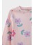 Kız Bebek Pijama Takımı Çiçek Desenli Uzun Kollu Üst Uzun Alt F0630A525AU 3