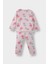 Kız Bebek Pijama Takımı Çiçek Desenli Uzun Kollu Üst Uzun Alt F0630A525AU 4