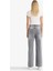 90's Wide Leg Yüksek Bel Uzun Jean Yıkamalı Pantolon F5522AX25AU 6