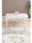 Mona Beyaz Mermer 80X132 Açılabilir Mdf Masa Yemek Odası Takımı, Mutfak Takımı 6 Adet Sandalye 5