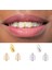 Diş Dikişi Üç Parçalı Yeni Diş Dıy Hip Hop Hıphop Gerçek Altın Teeth Grills (Yurt Dışından) 2
