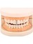 Diş Dikişi Üç Parçalı Yeni Diş Dıy Hip Hop Hıphop Gerçek Altın Teeth Grills (Yurt Dışından) 4