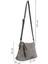 Kadın Gri Uzun Askılı Süet Çapraz Çanta 25ABD240410 2