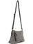 Kadın Gri Uzun Askılı Süet Çapraz Çanta 25ABD240410 6