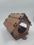Ahşap Kuş Evi Ceviz Desenli Mdf 22 cm x 20 cm x 20 cm 4