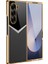 Samsung Galaxy Z Fold5 5g Hakiki Inek Derisi + Pc Kontrast Tasarım Telefon Kılıfı ve Ekran Koruyucu (Yurt Dışından) 1