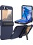 Samsung Galaxy Z Flip7 FE 5G / Flip6 5G Kauçuk Sert PC Destekli Telefon Kılıfı (Yurt Dışından) 1