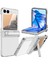 Samsung Galaxy Z Flip7 Fe 5g / Flip6 5g Kauçuk Sert Pc Destekli Telefon Kılıfı (Yurt Dışından) 1
