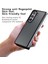 Samsung Galaxy Z Fold5 5g Skin-Touch Tpu + Pc Mat Telefon Kabuğu Şeffaf Siyah (Yurt Dışından) 2