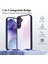 Samsung Galaxy S24 Plus Mat Kaplama Dokunmatik Şeffaf Pc + Tpu Darbeye Dayanıklı Telefon Arka Kılıfı (Yurt Dışından) 2