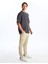 Xsıde Bej Slim Fit Erkek Kargo Pantolon 2