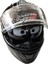 Ls5 Helmets Çeneden Açılır Kask Vizörlü Parlak Siyah 3