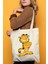 Garfield %100 Pamuk Bez Omuz Çantası 1