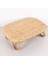 Mylamp Katlanabilir 60X40X20 Cm. Doğal Rattan Sehpa 1