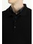 Polo Yaka Regular Fit Desenli Pamuklu Triko Kazak 5