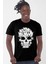 Moto Gölgesi Siyah Kısa Kollu Erkek T-Shirt 2