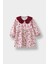 Kız Bebek Bebe Yaka Çiçekli Uzun Kollu Twill Elbise D3073A525AU 1