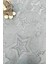 Stary Premium Puffy Peluş Gri Kendinden Desenli Yıldızlı Kaymaz Taban Çocuk Halısı Oyun Halısı 2