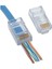 8p/8c Yeni Nesil Ez DELIKLI RJ45 Ethernet Plug - 100 Adet 1